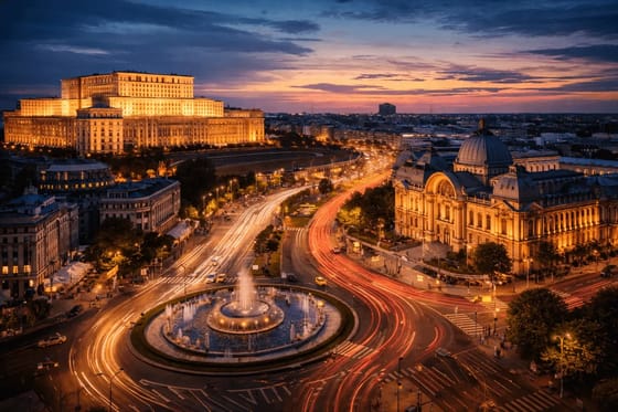 Бухарест, терми та замки Бухарест, терми та замки